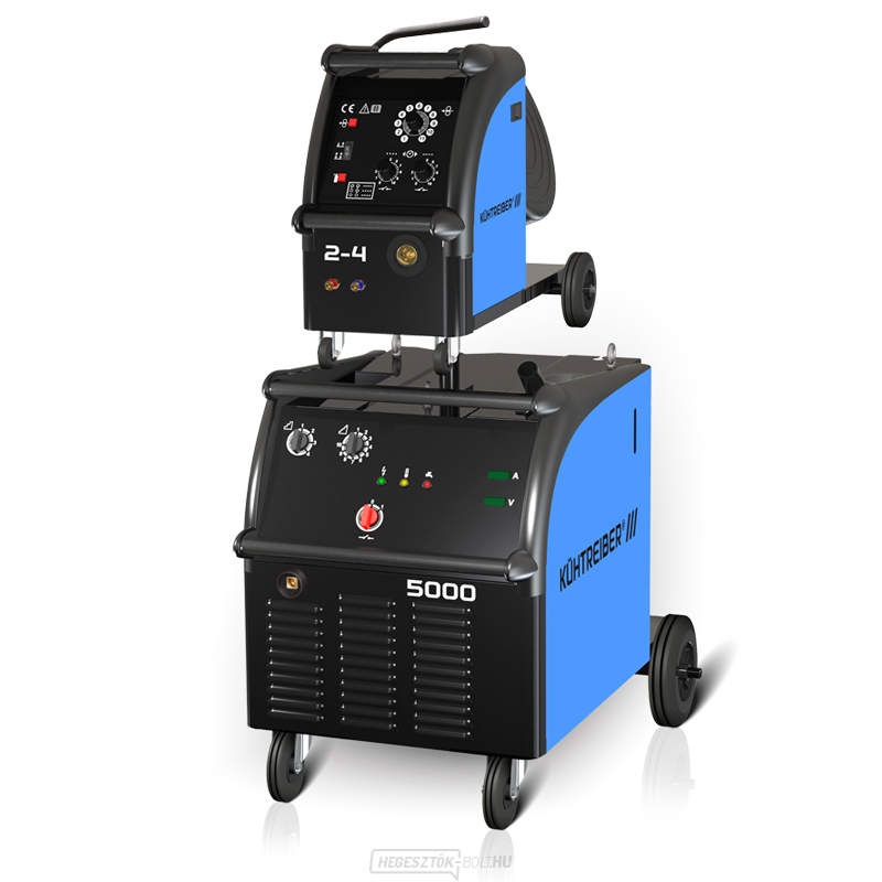 KIT 5000 WS Standard + adagoló 2-4EW, 4 görgős előtolás + csatlakozás 2m