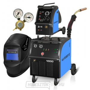 Hegesztőgép CO2 KÜHTREIBER KIT 4000 WS STANDARD + pisztoly, szelep és maszk gallery main image