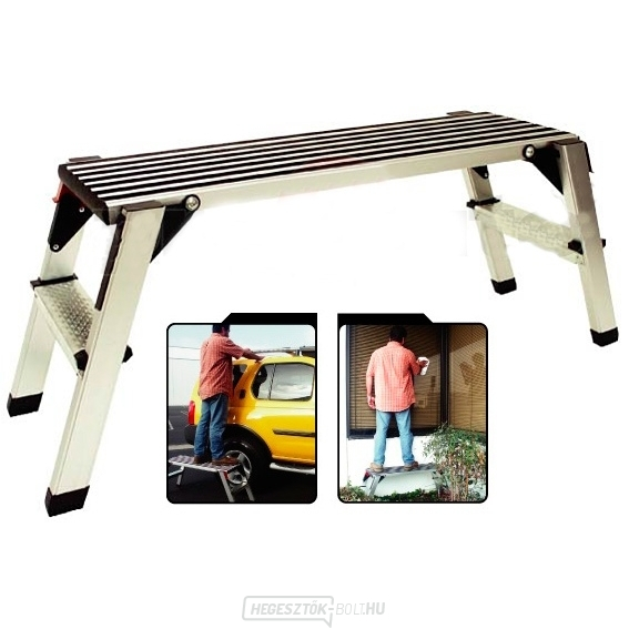 Hordozható összecsukható ALU platform TRT3001-1