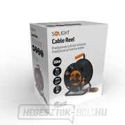 Solight dobhosszabbító kábel, kültéri, 4 aljzat, fekete, 50m náhled