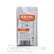 Fémfúró HSS,∅ 6,0 L=93 L1=57 - 10db Előnézet 